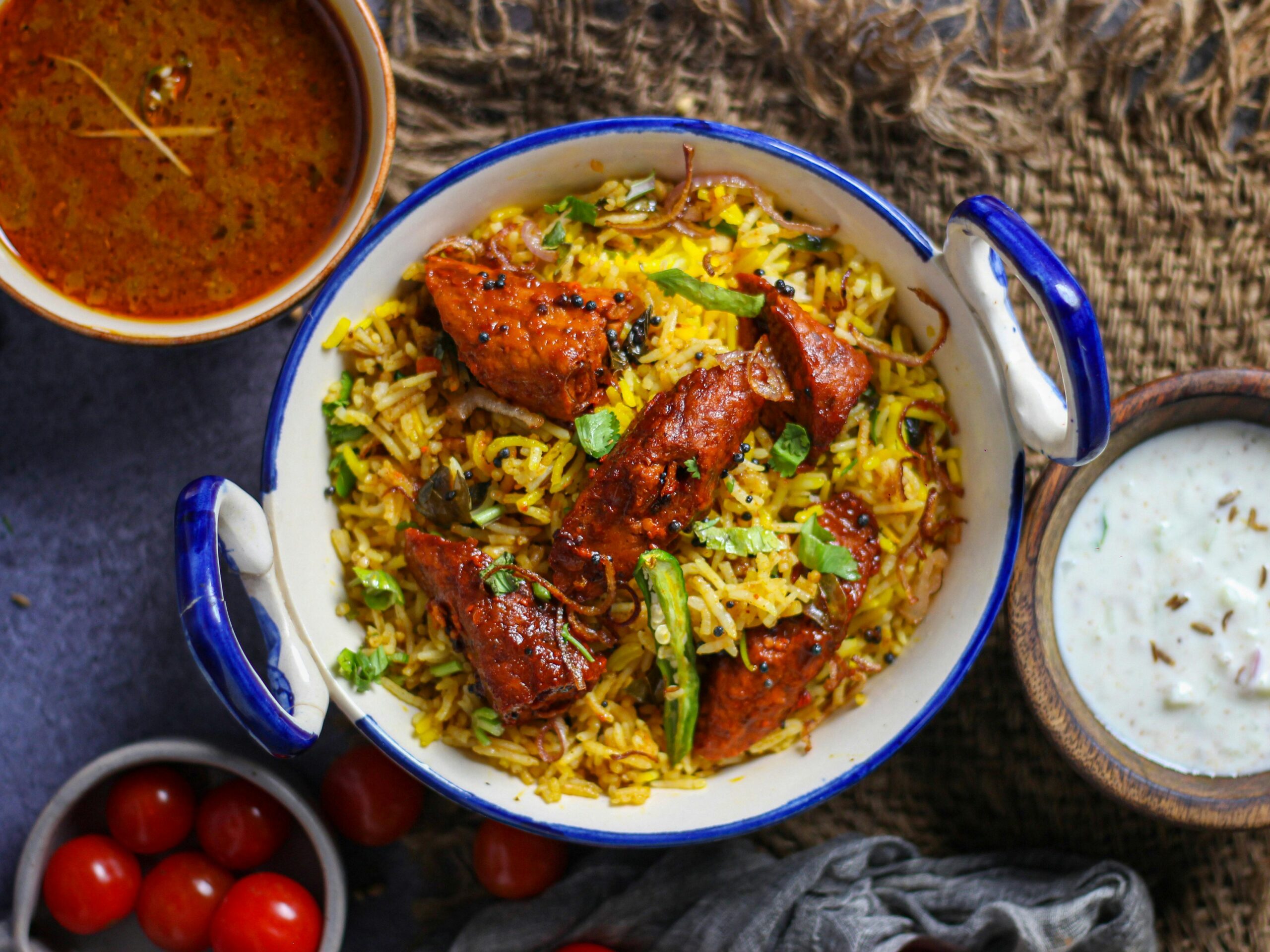 Chicken Dum Biryani restaurant style at home